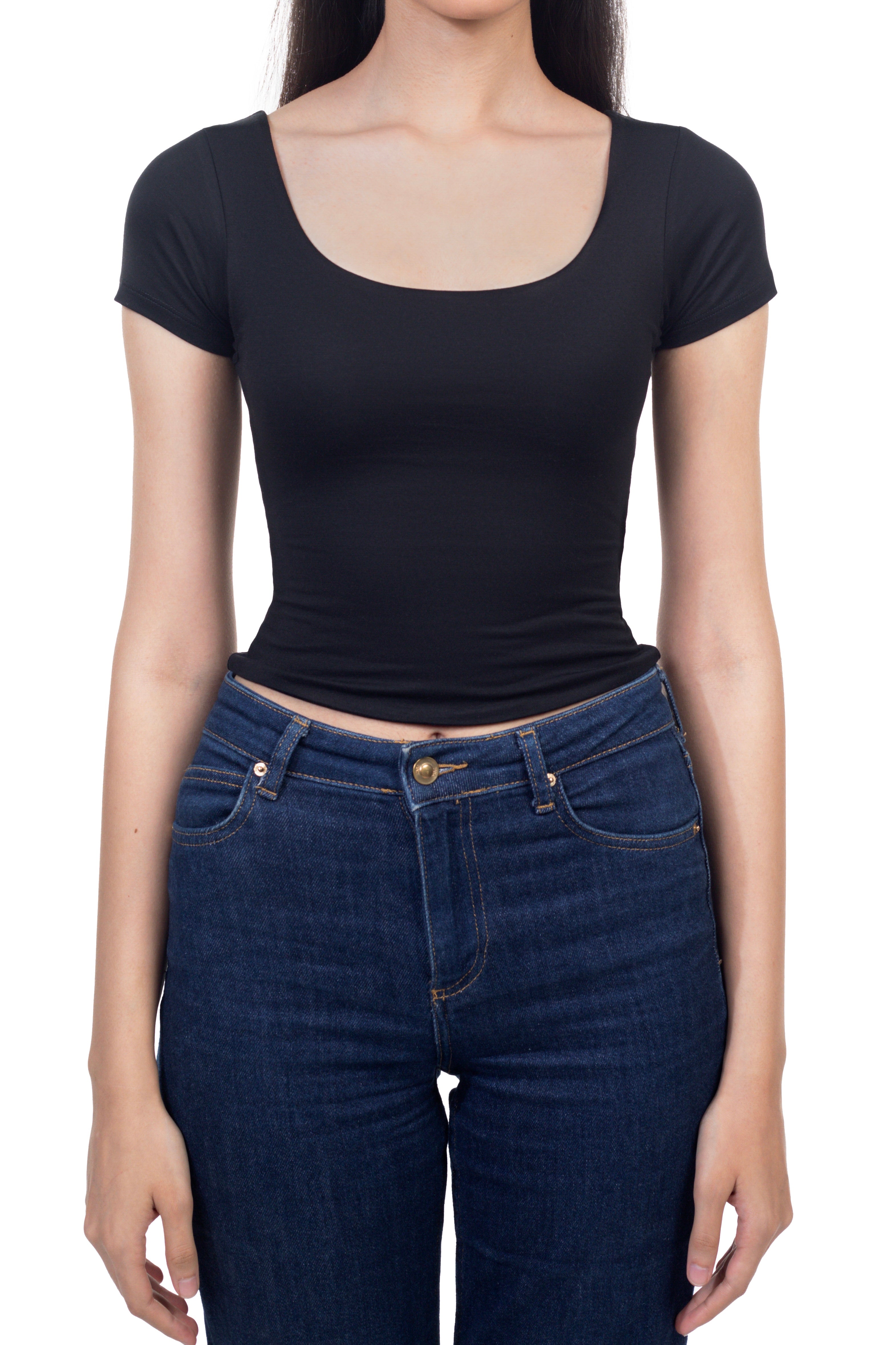 the deep scoop mid tee