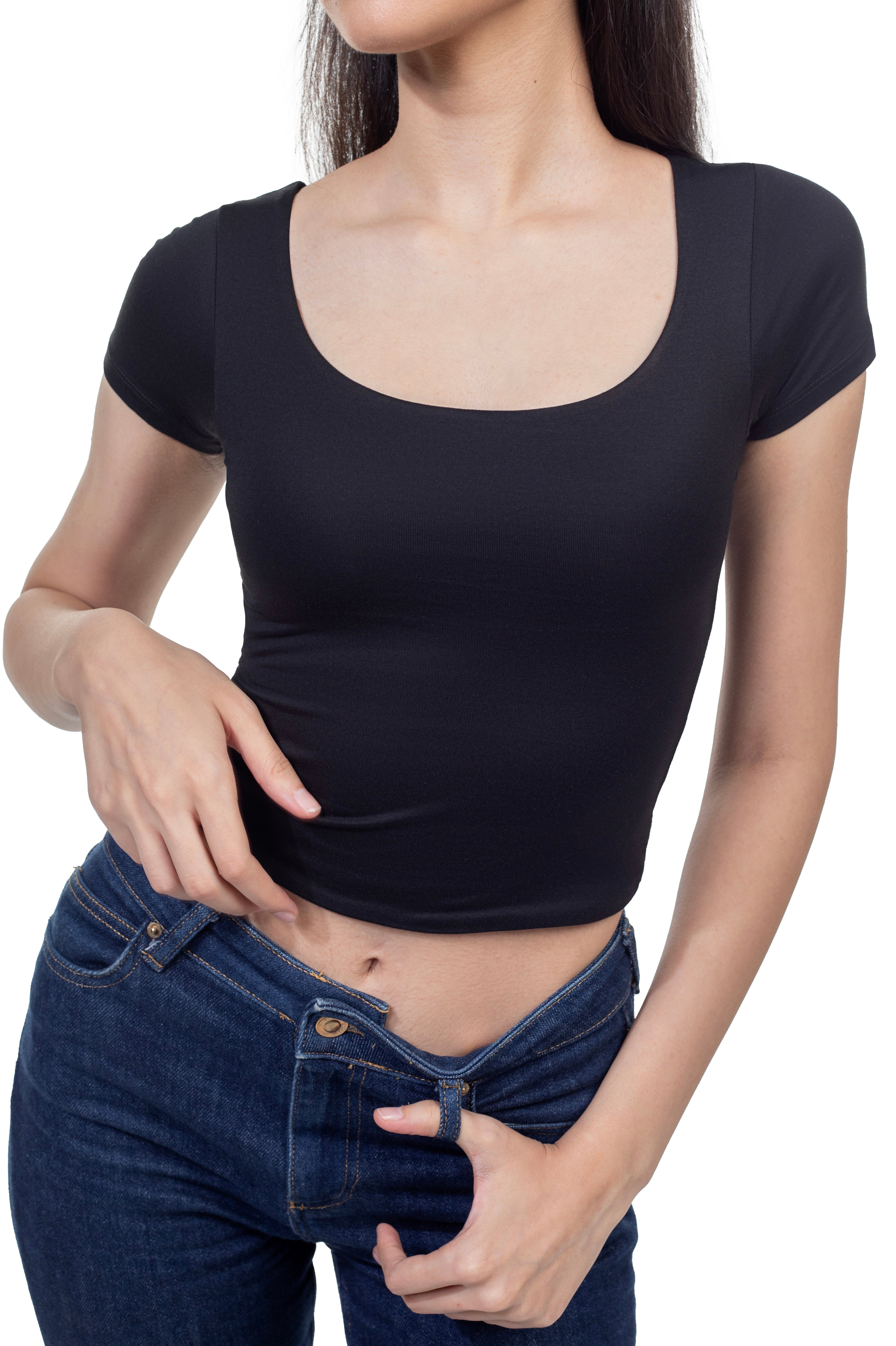 the deep scoop mid tee