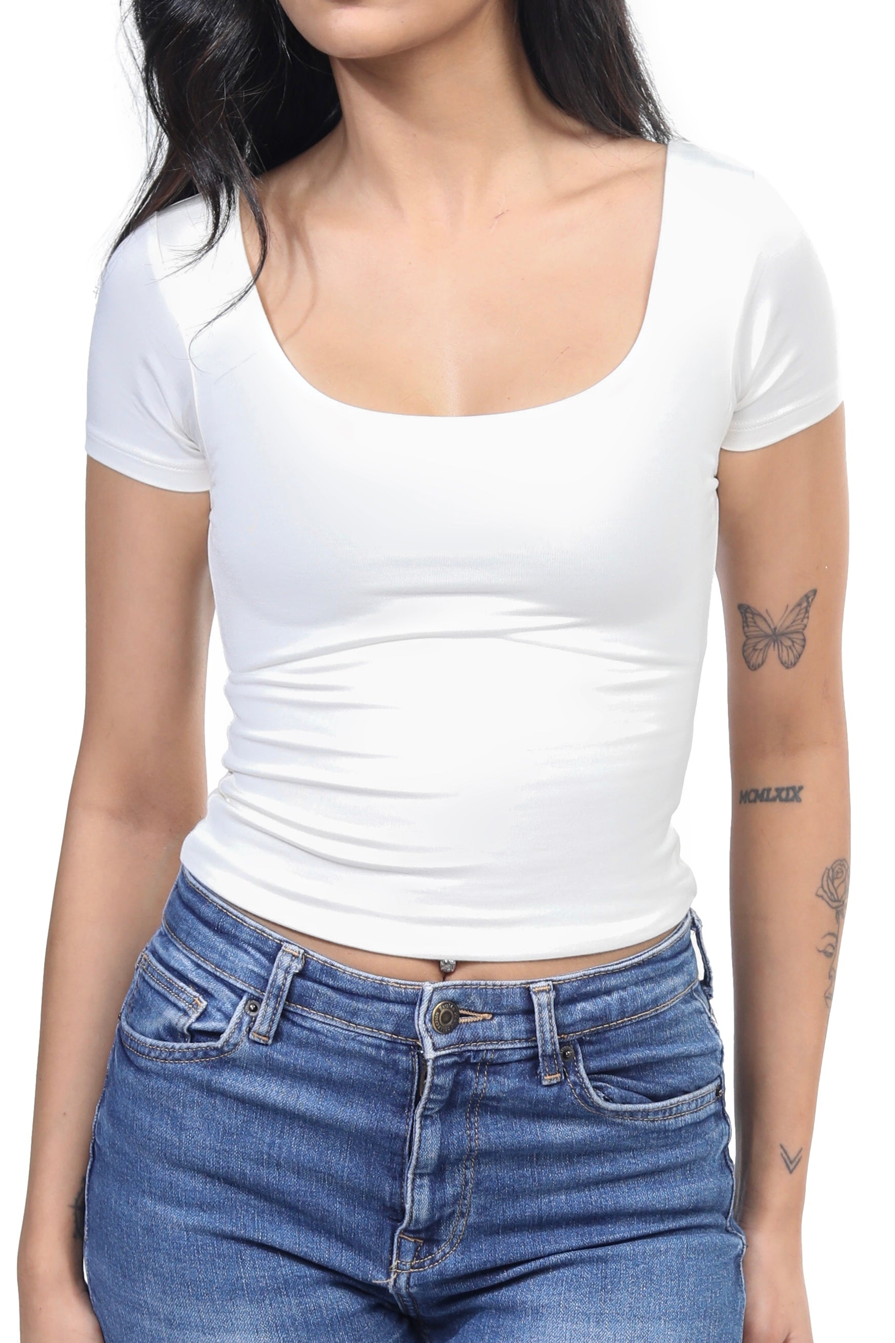 the deep scoop mid tee