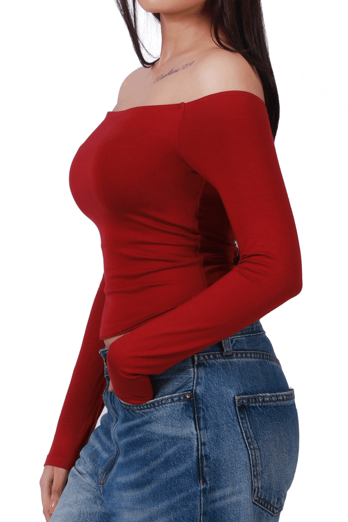 the off-shoulder